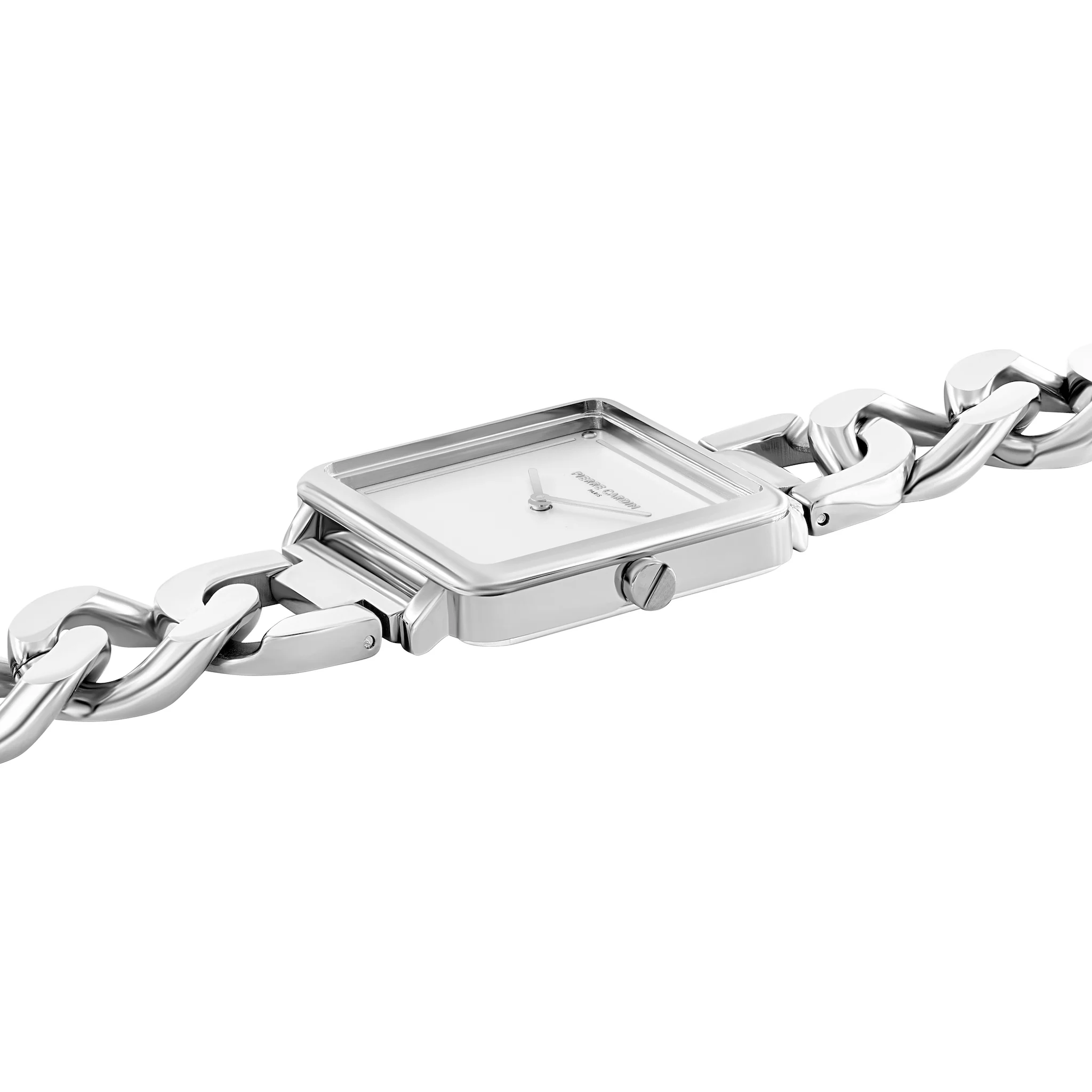 Vendôme Silver Watch with Chain Metal Strap - Image 3